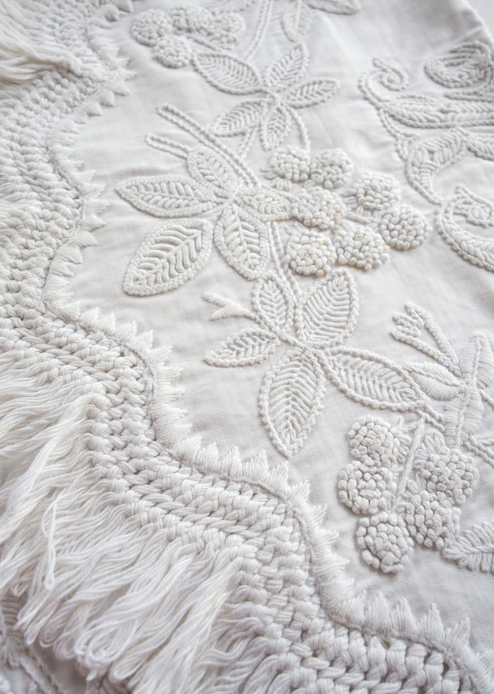 Mountmellick Whitework Embroidery - World Embroidery Series IV