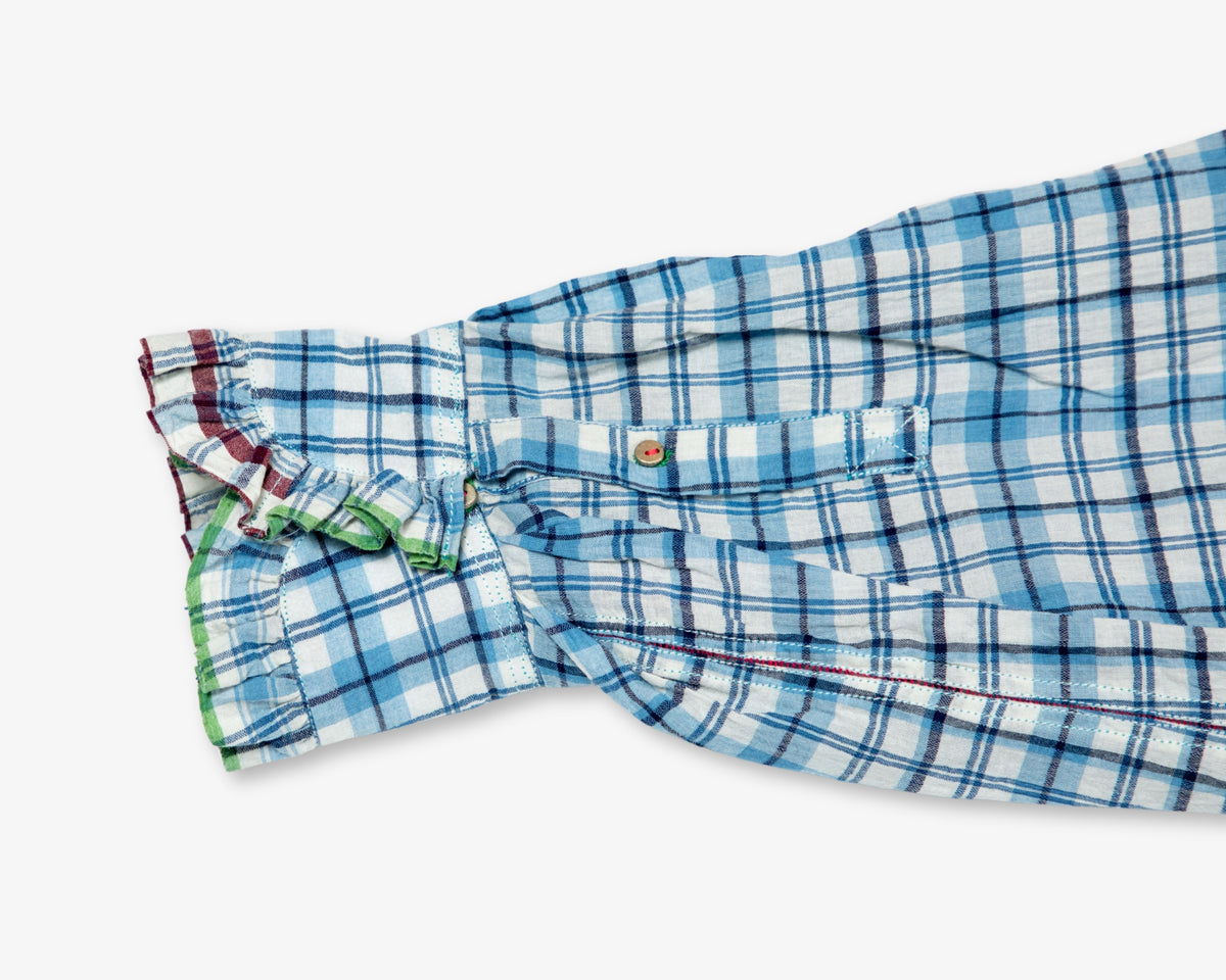 Plaid Cotton Tunic by Injiri