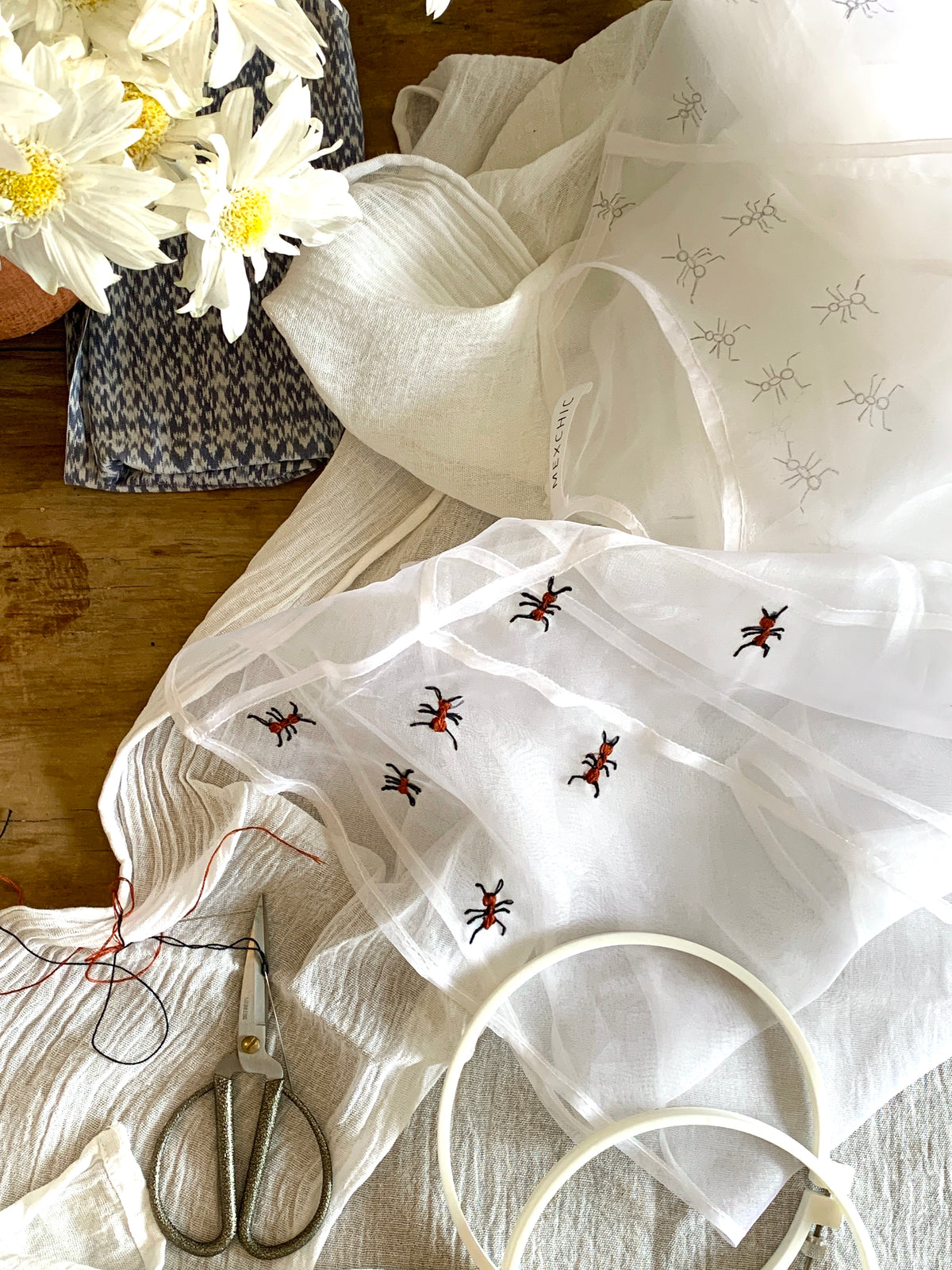 Embroidery & Botanical Printing