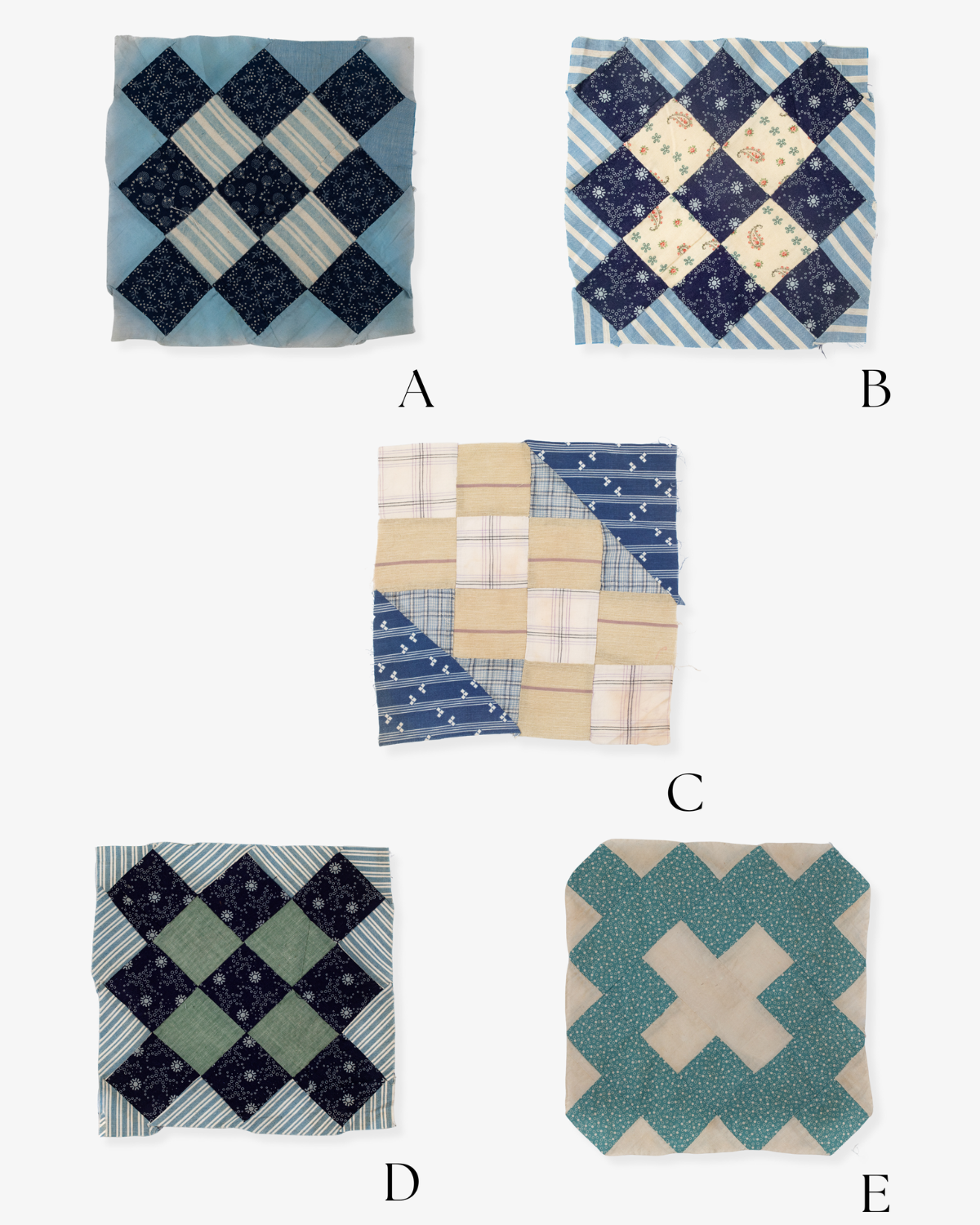 Antique Quilted Pocket Kit in Glacier