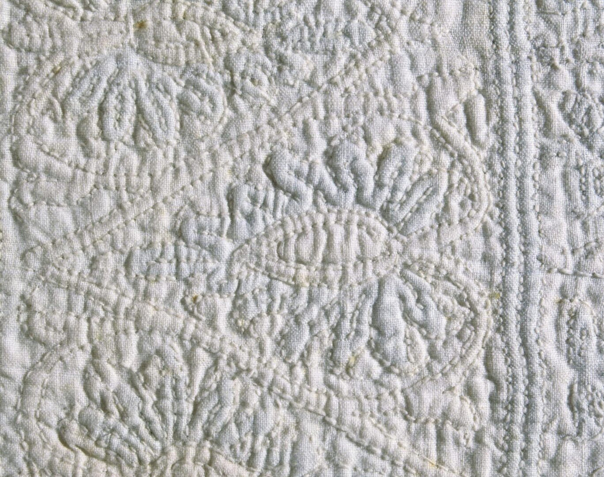 Trapunto - Hand Sewn Quilting Series II