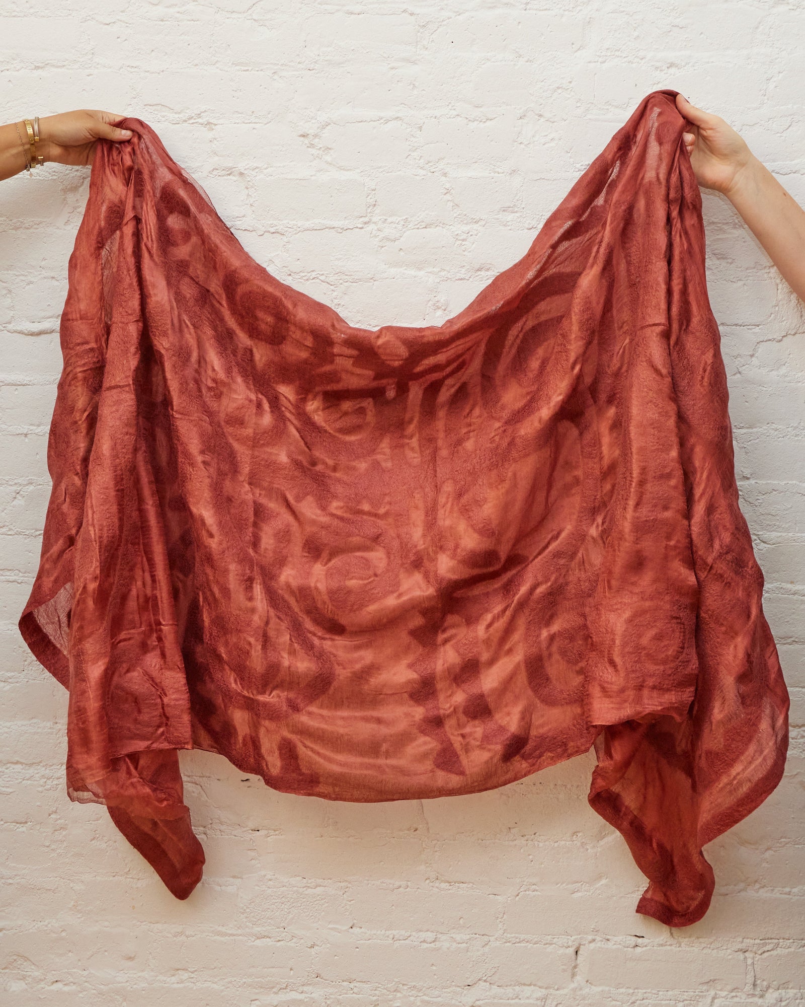 Nuno Felting: Kyrgyz Felt & Silk Scarves