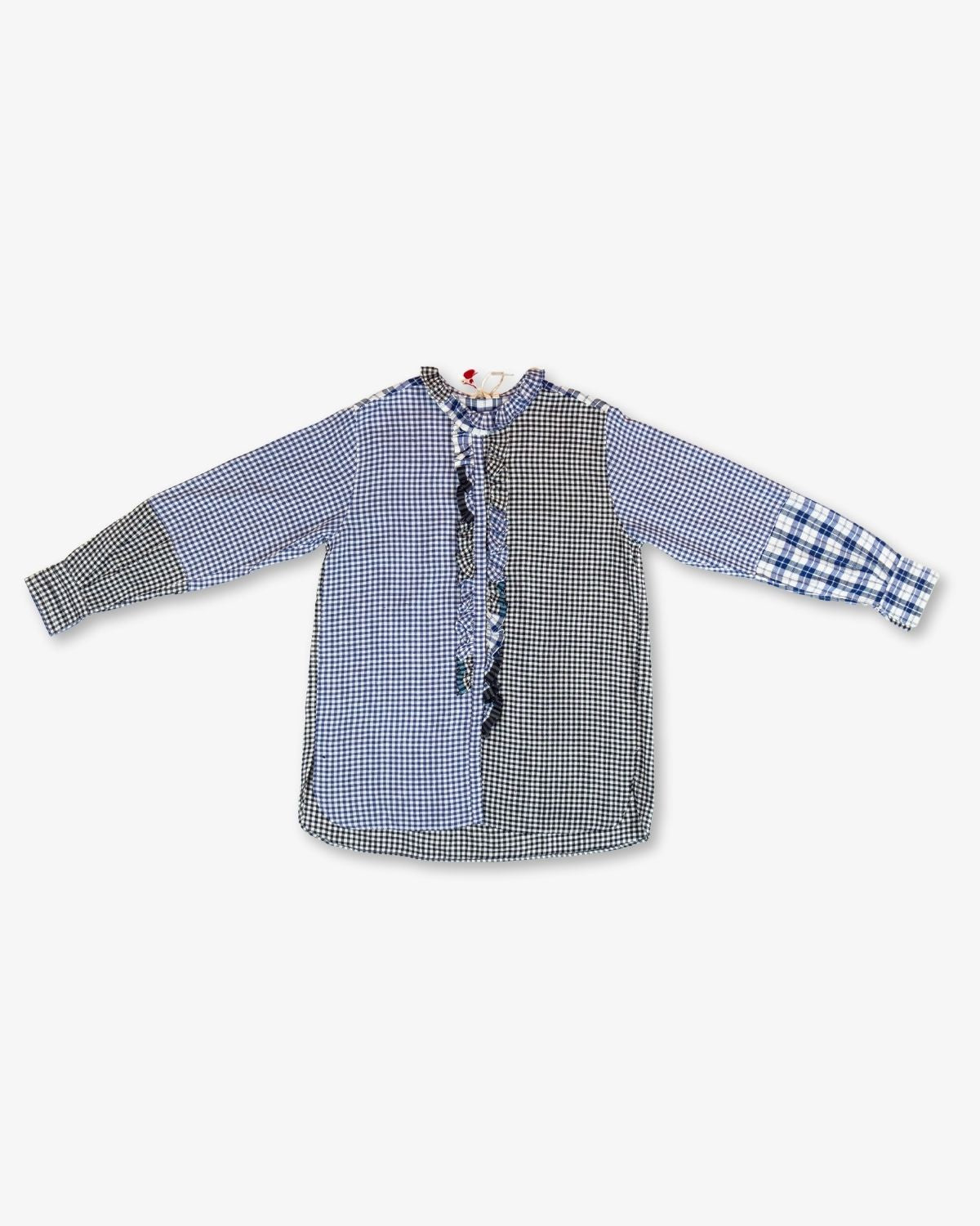 Gingham Patchwork Top by Injiri