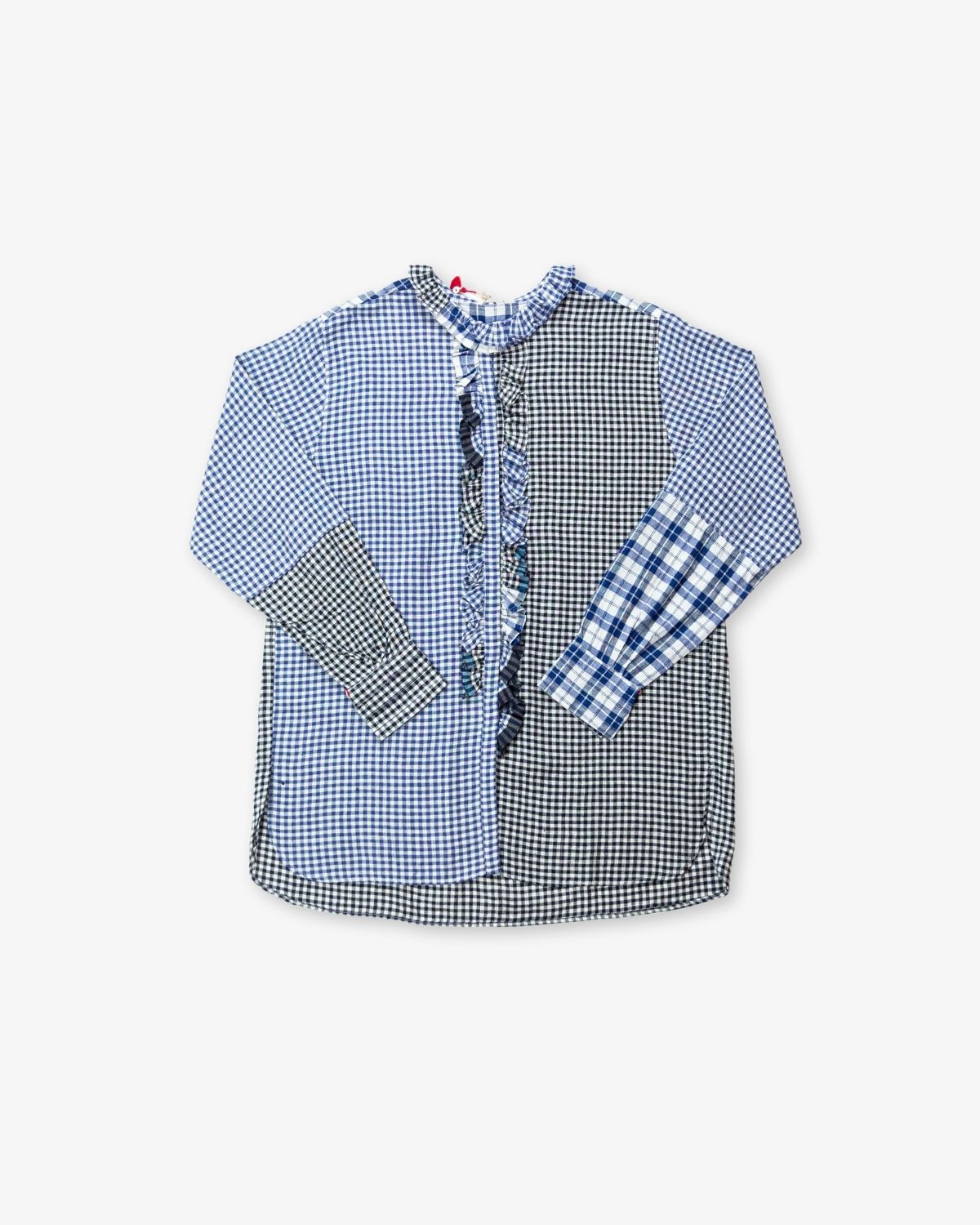 Gingham Patchwork Top by Injiri