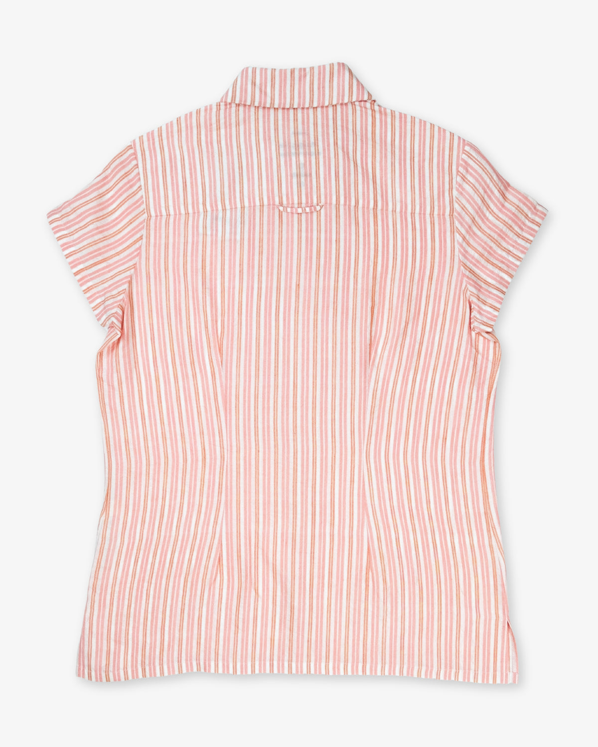 Handwoven Pink Silk Harper Top by Maku