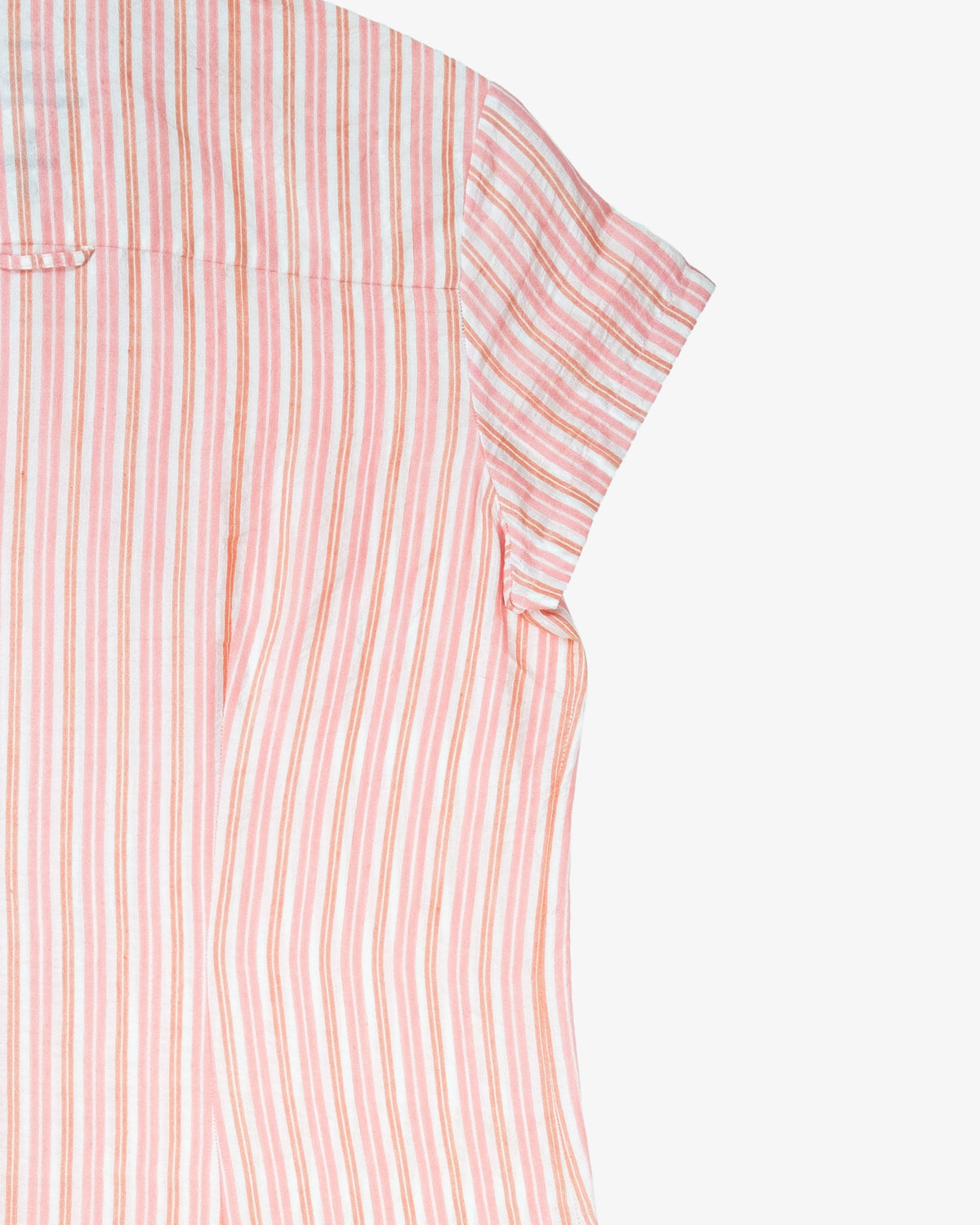 Handwoven Pink Silk Harper Top by Maku