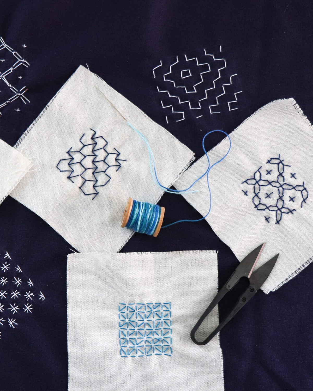 Hitomezashi Embroidery