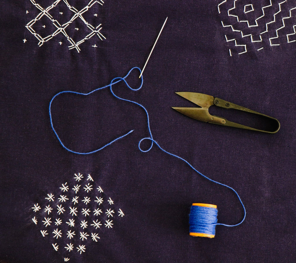 Hitomezashi Embroidery