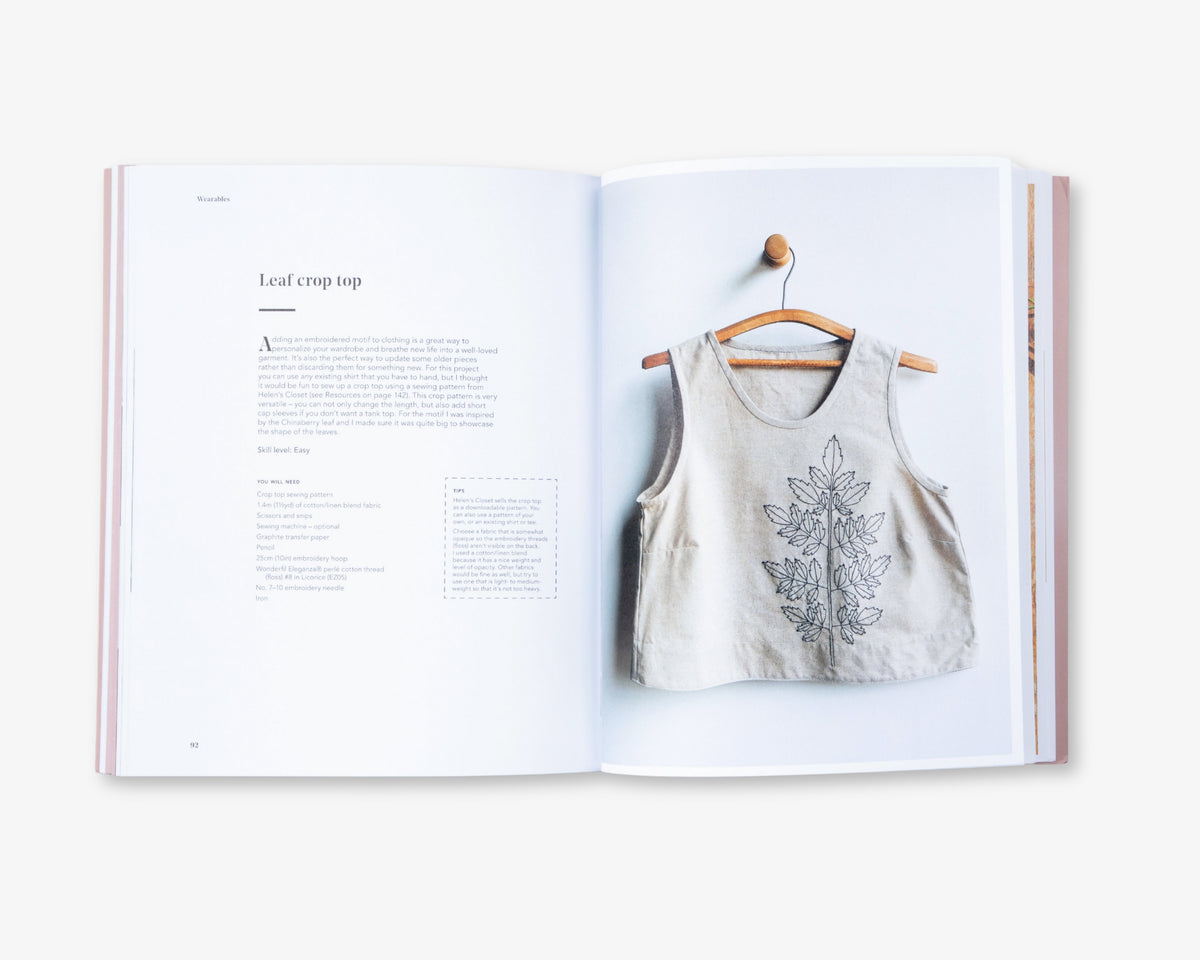 Embroidery: a Modern Guide to Botanical Embroidery by Arounna Khounnoraj