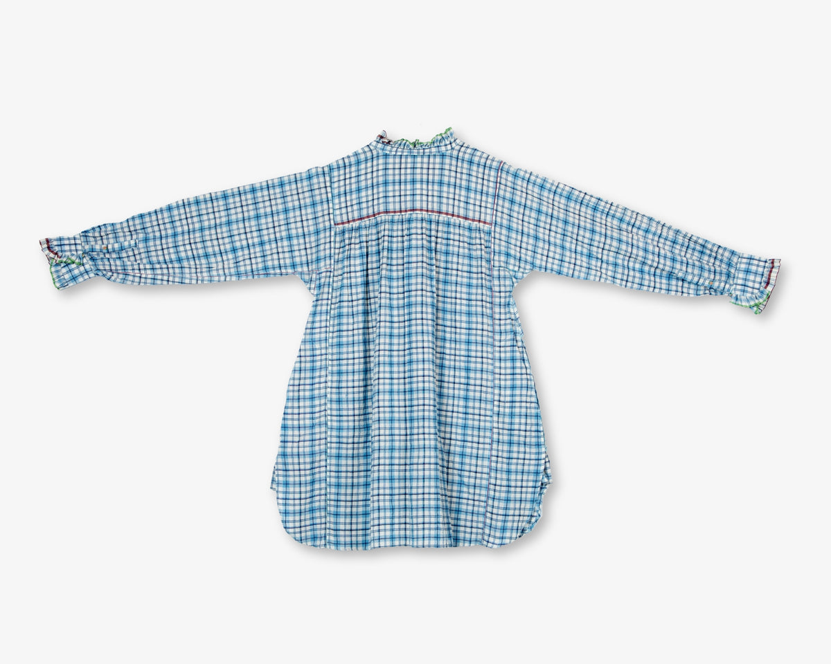 Plaid Cotton Tunic by Injiri
