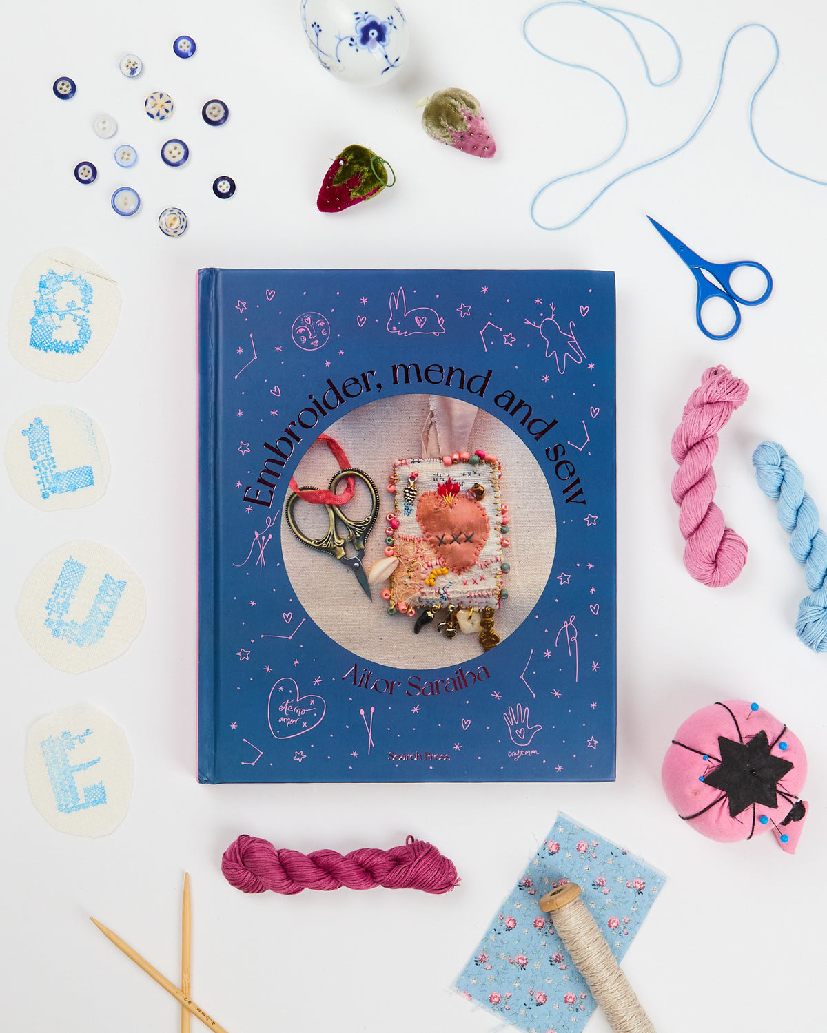 Pre-Order Embroider, Mend, and Sew by Aitor Saraiba