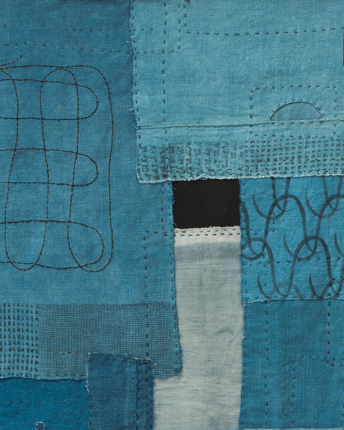 Mending as Surface Design - Mending Series II