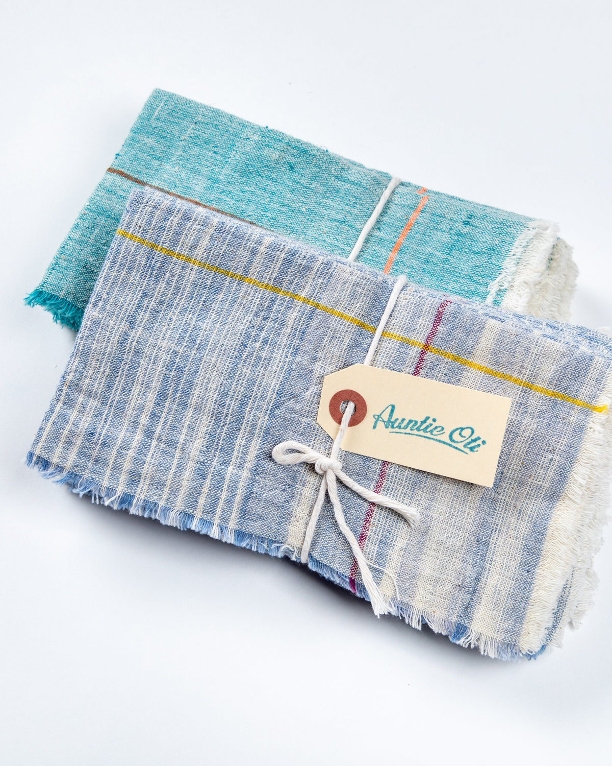 Auntie Oti Blue napkin set