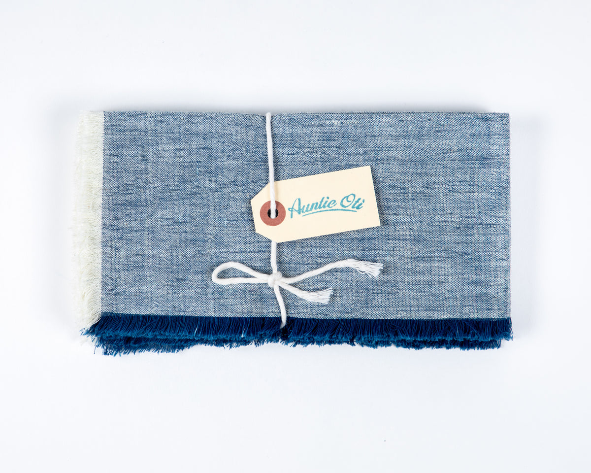 Auntie Oti Indigo napkin sets