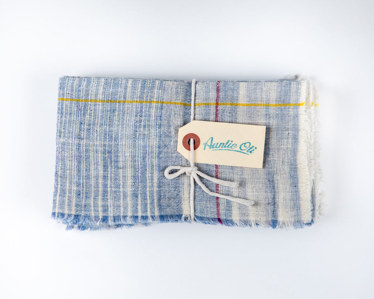 Auntie Oti Blue napkin set