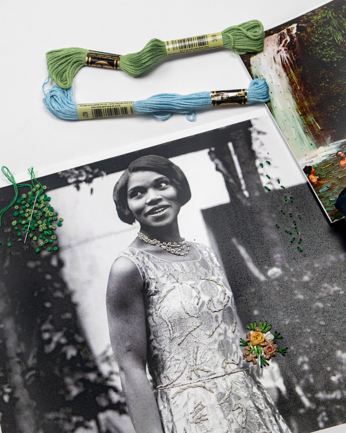 Narrative Stitching: Embroidery on Paper