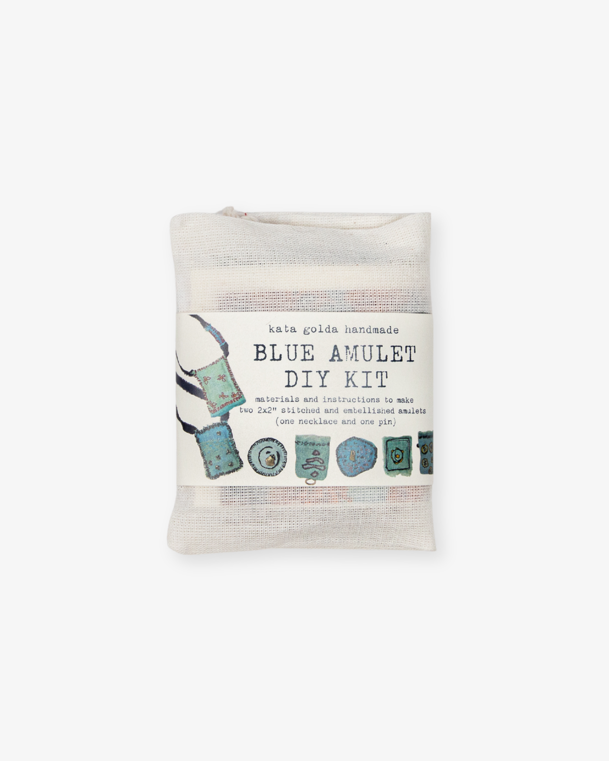 Blue Amulet Kit by Kata Golda