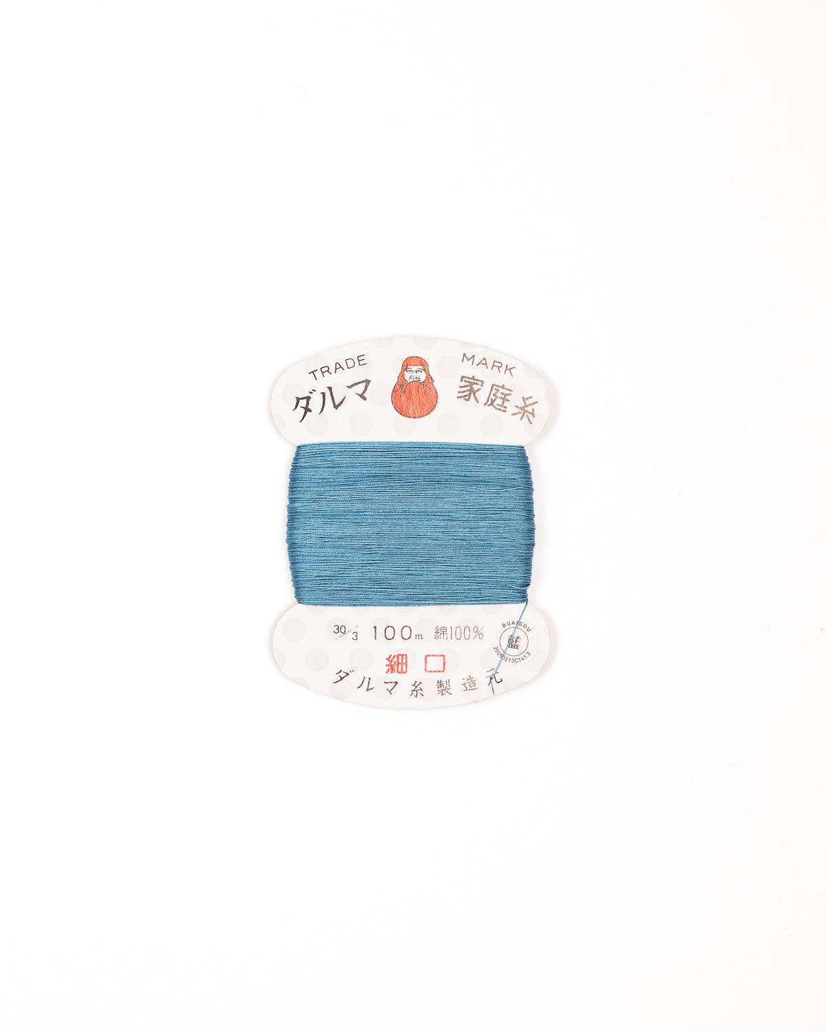 Indigo Dyed Hand Sewing Thread by Daruma x BUAISOU