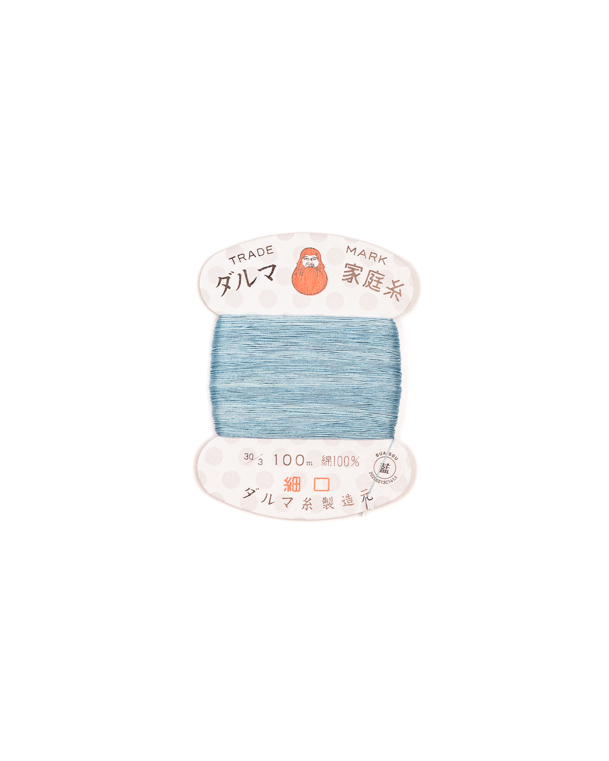 Indigo Dyed Hand Sewing Thread by Daruma x BUAISOU