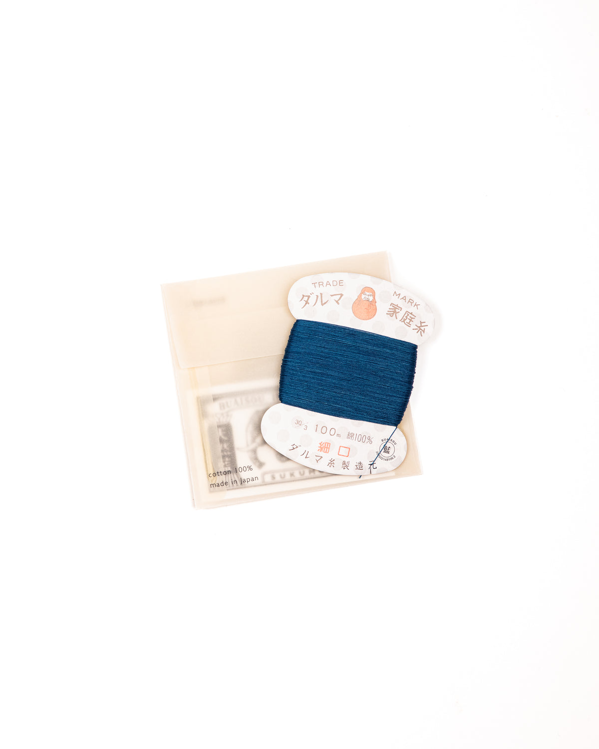 Indigo Dyed Hand Sewing Thread by Daruma x BUAISOU