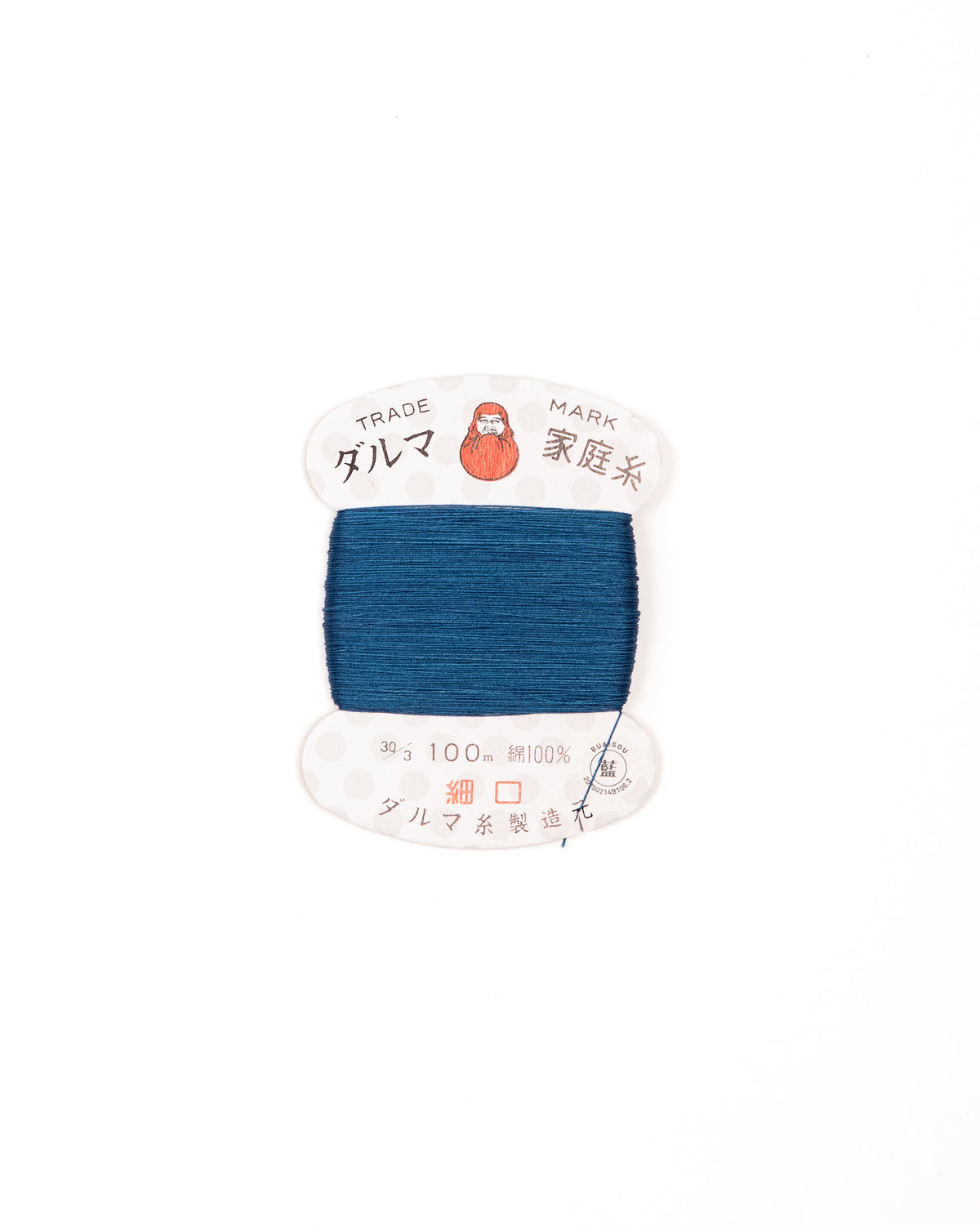 Indigo Dyed Hand Sewing Thread by Daruma x BUAISOU