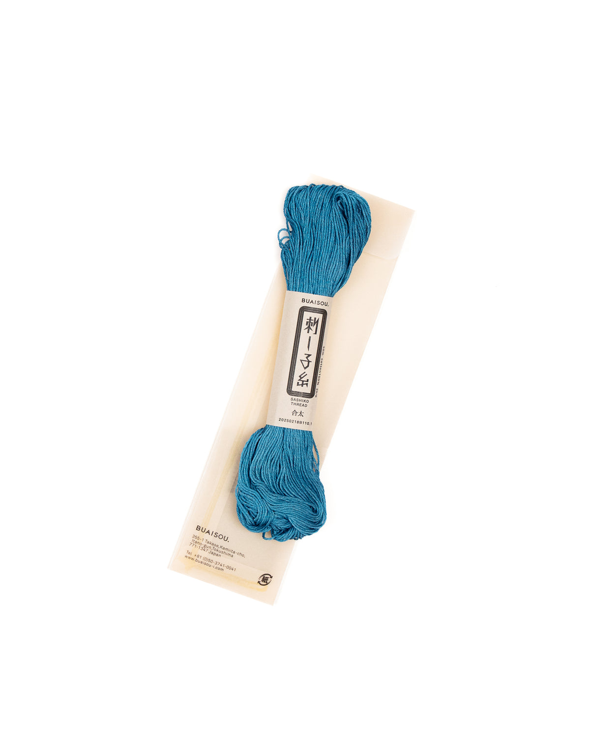 Indigo Dyed Thick Sashiko Thread by BUAISOU