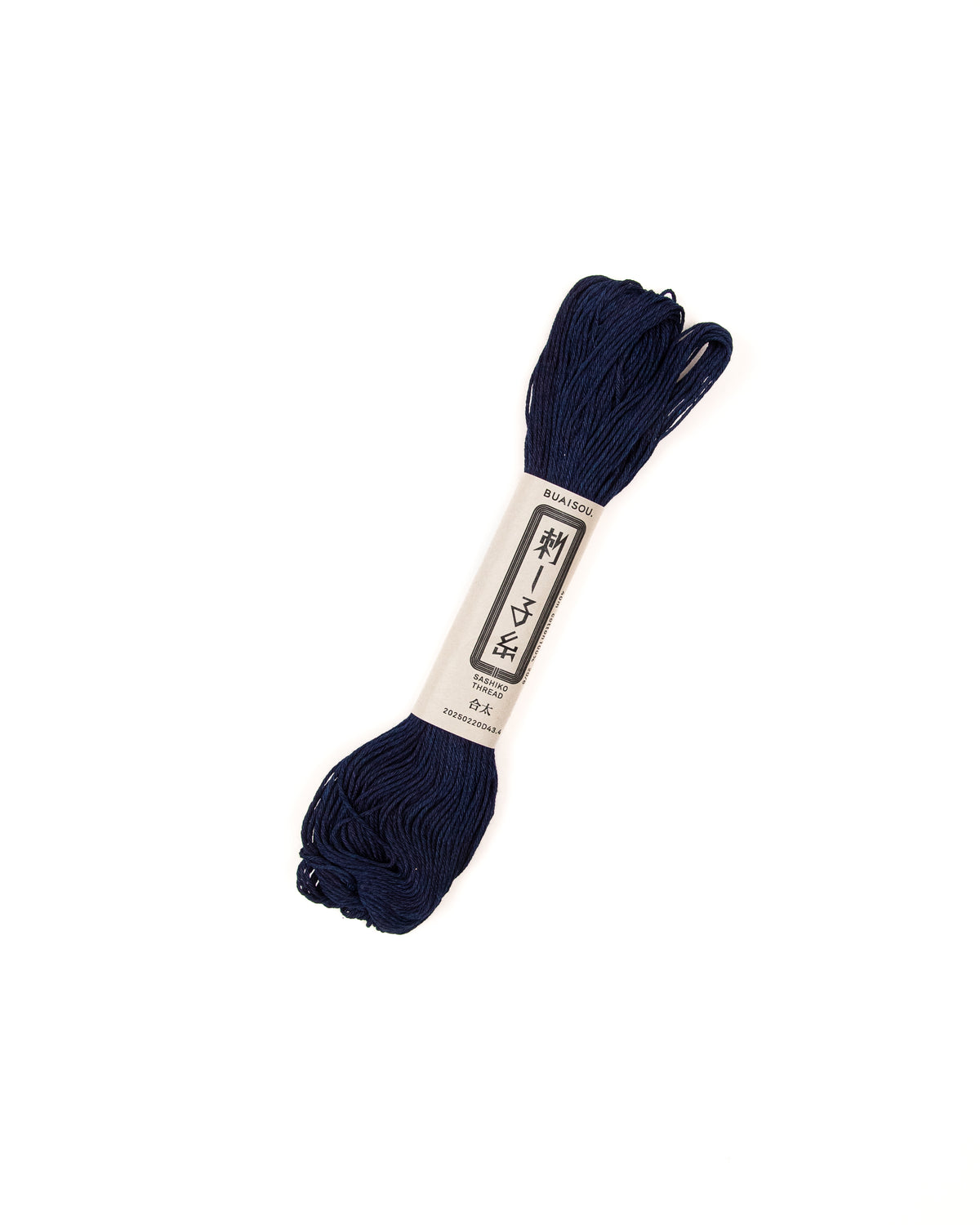 Indigo Dyed Thick Sashiko Thread by BUAISOU