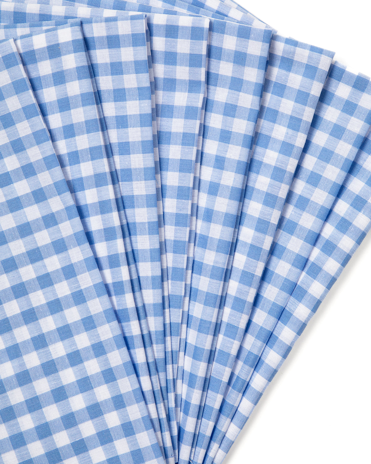 Blue Gingham Fat Quarter for Chicken Scratch Embroidery