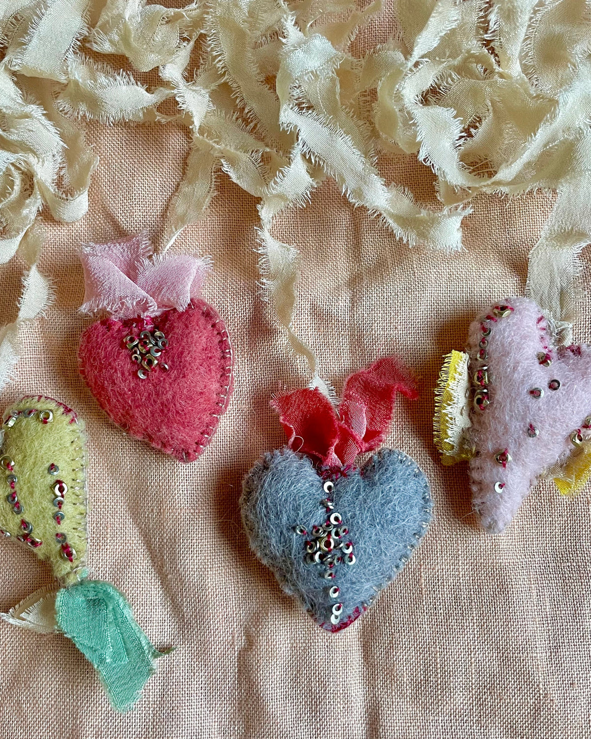 Heart Ornament Kit by Kata Golda