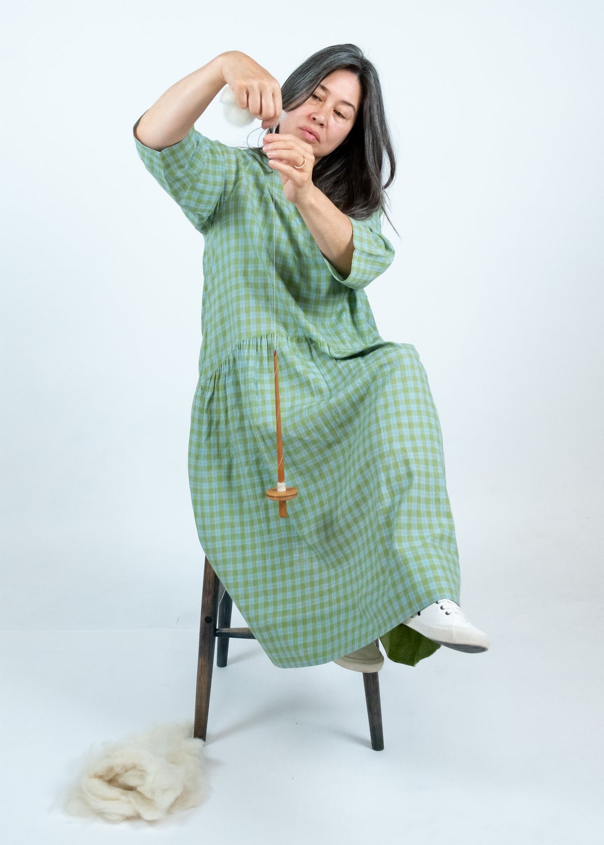 Handwoven Alcor Dress by Maku