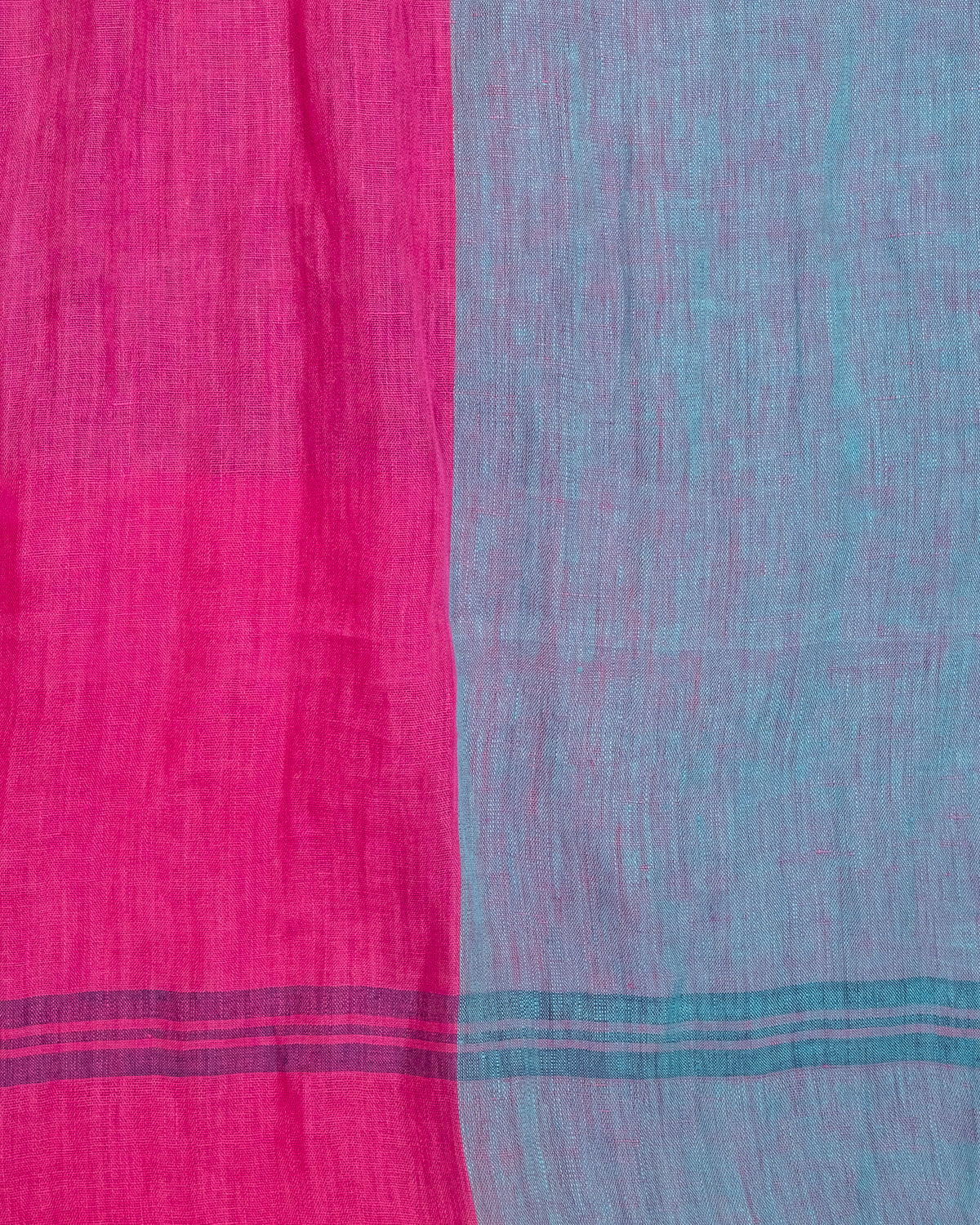 Pink | Blue Colorblock Scarf by Sadhu