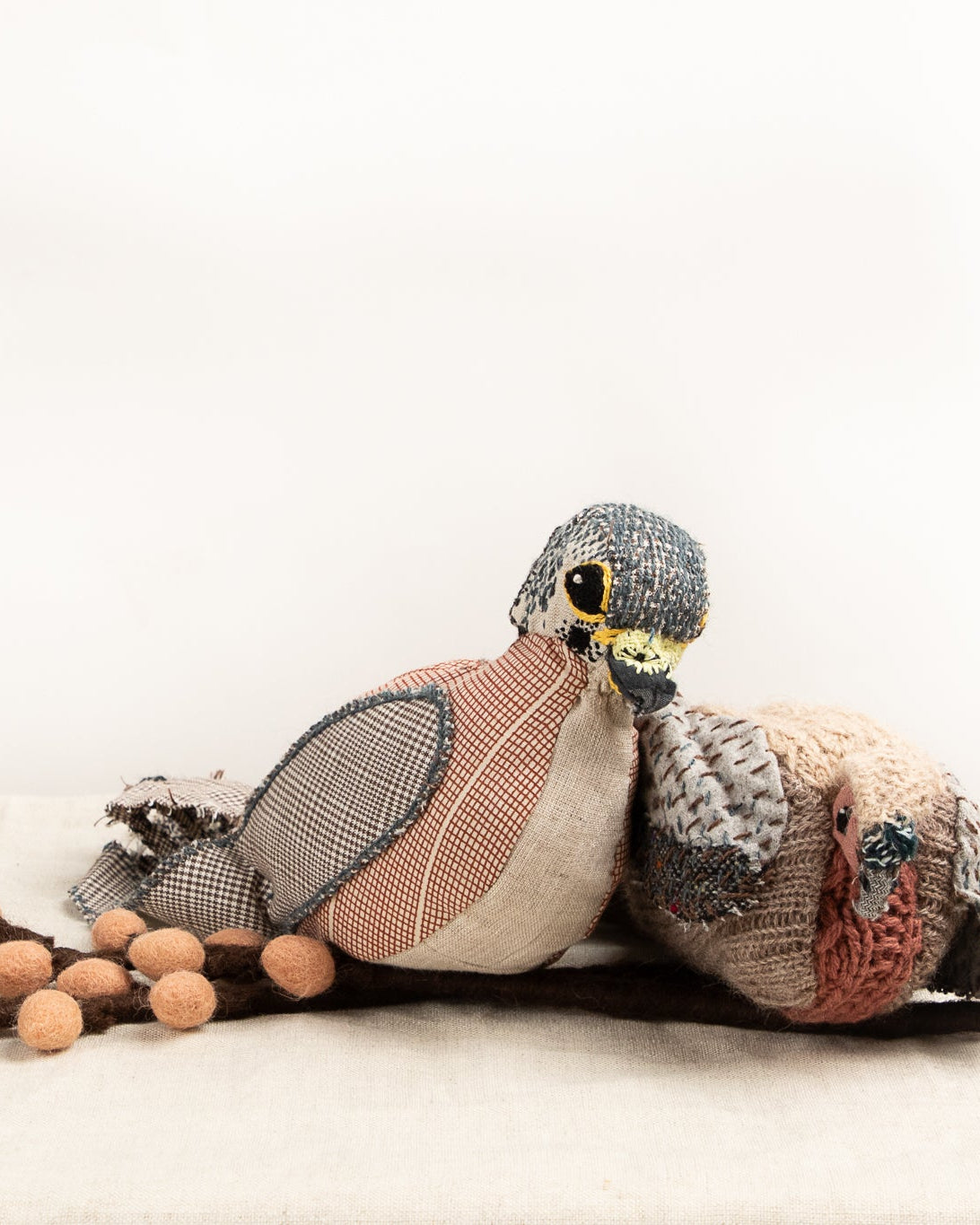 Soft Sculpture Birds