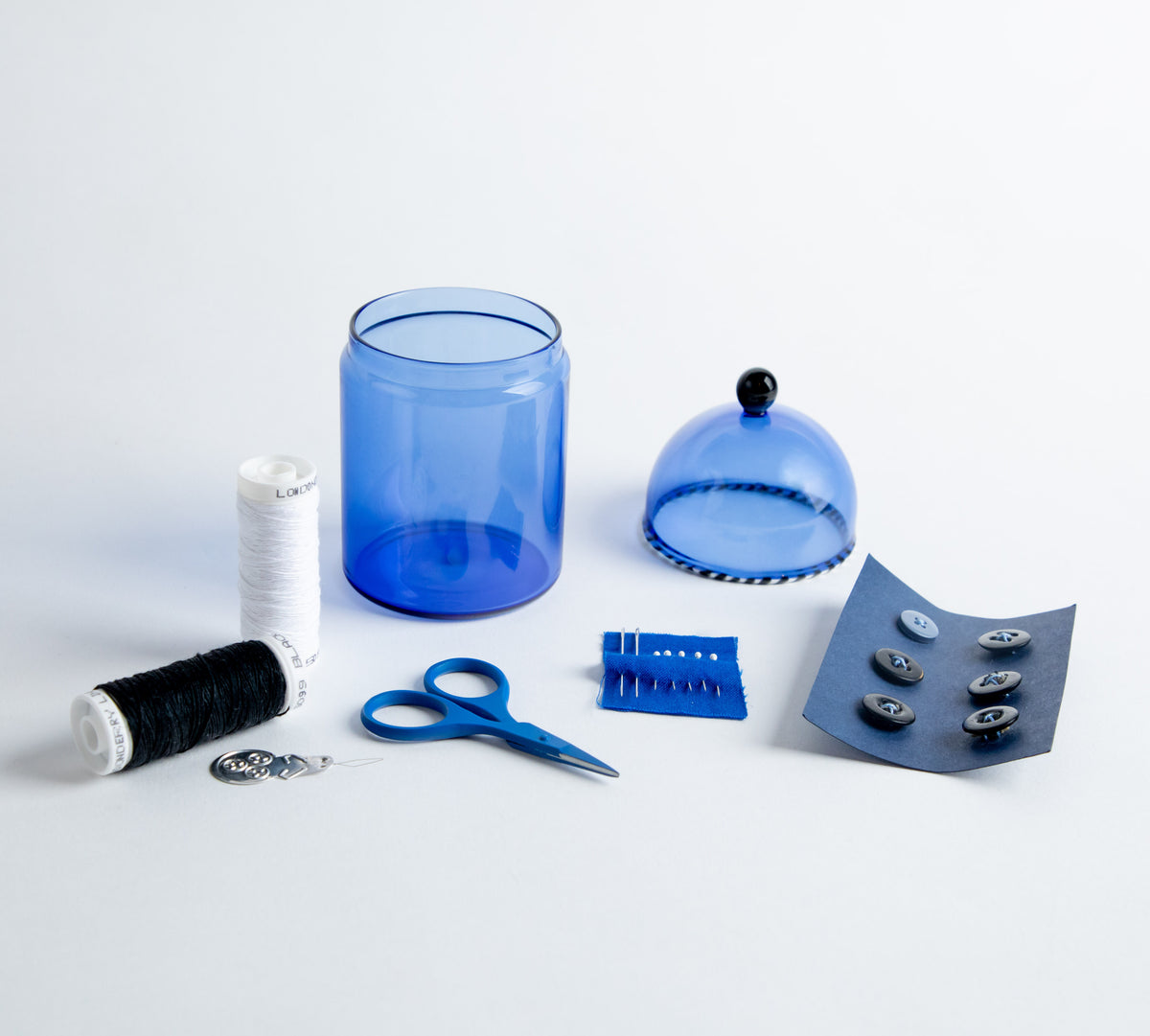 Blue Jewel Sewing Kit