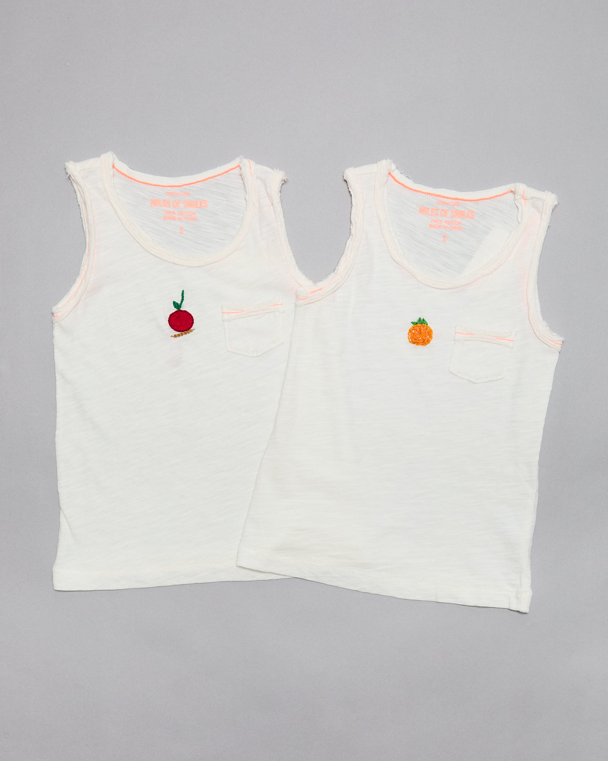 Embroidered J.Crew Tank Top