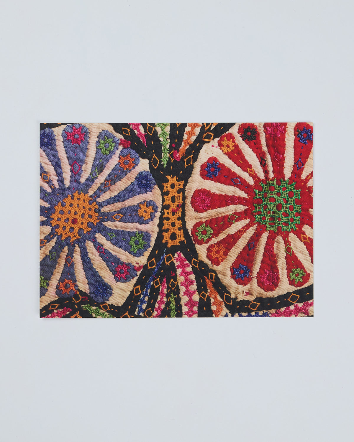 Exhibition Postcards for Shisha, Kantha, and Kachchh: South Asian Domestic Embroidery in the TATTER Collection