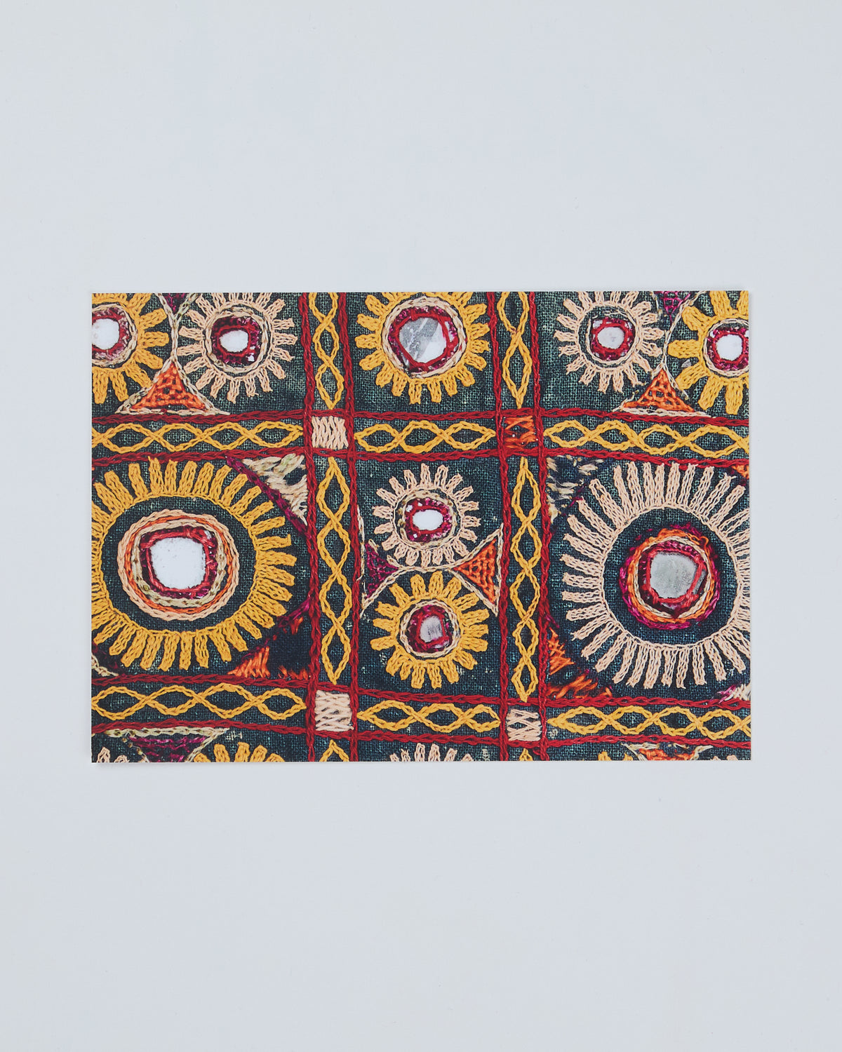 Exhibition Postcards for Shisha, Kantha, and Kachchh: South Asian Domestic Embroidery in the TATTER Collection