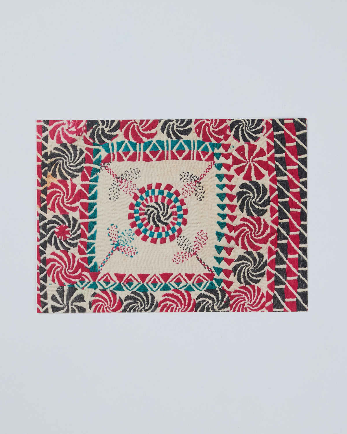 Exhibition Postcards for Shisha, Kantha, and Kachchh: South Asian Domestic Embroidery in the TATTER Collection