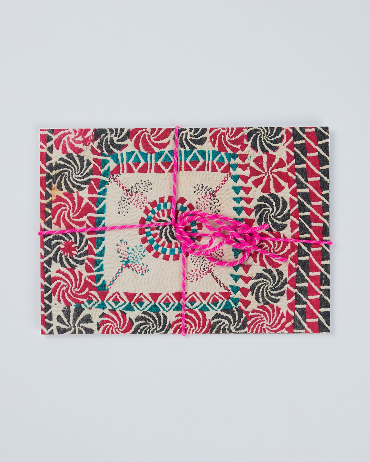 Exhibition Postcards for Shisha, Kantha, and Kachchh: South Asian Domestic Embroidery in the TATTER Collection