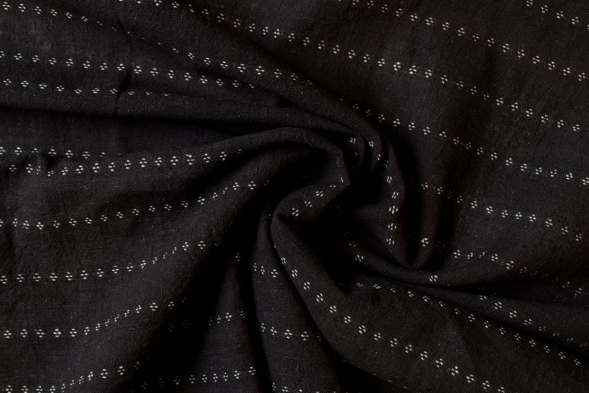 Riddle Extra Weft Handloom Organic Cotton