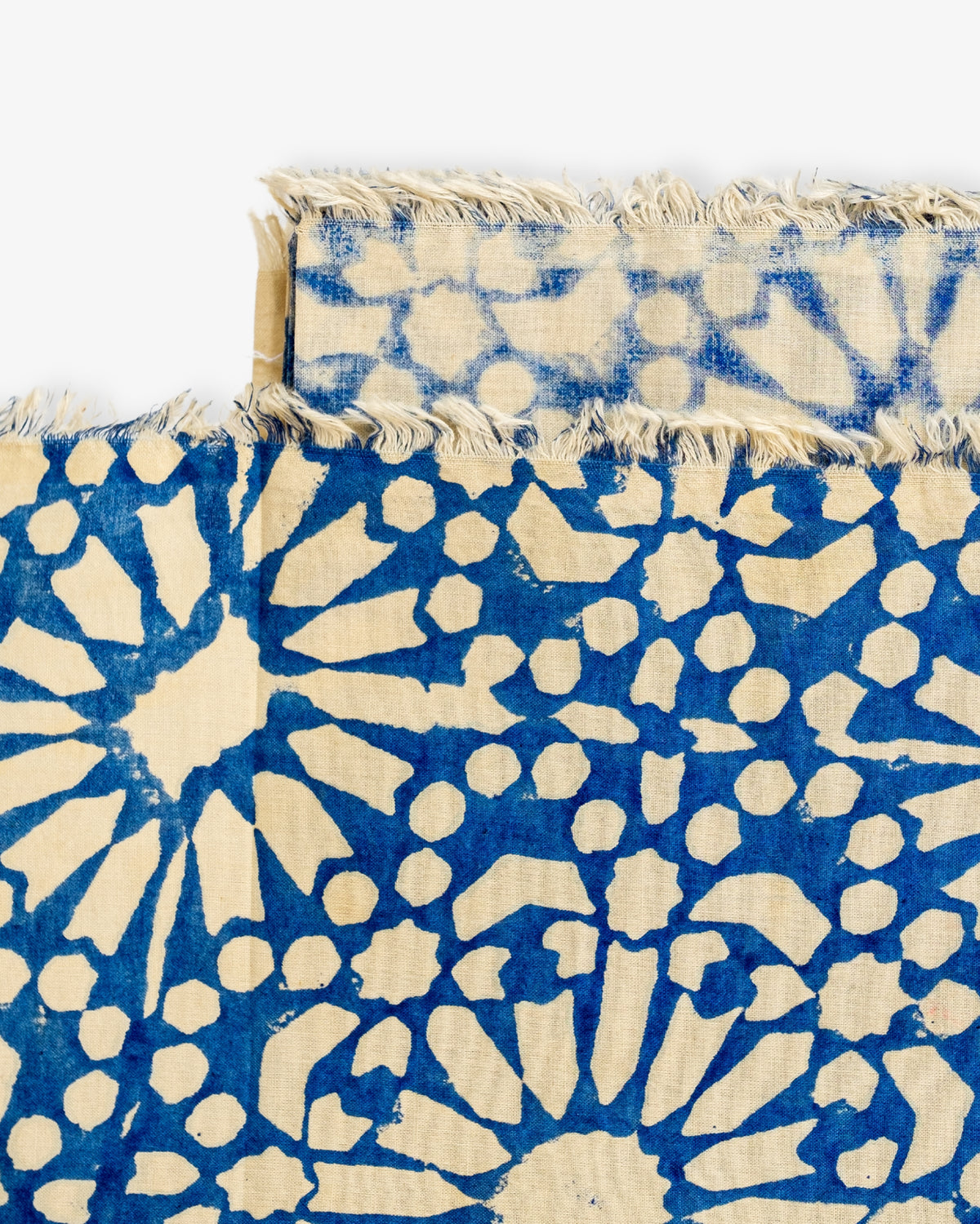 Papercut Blue Indian Cotton by Merchant and Mills
