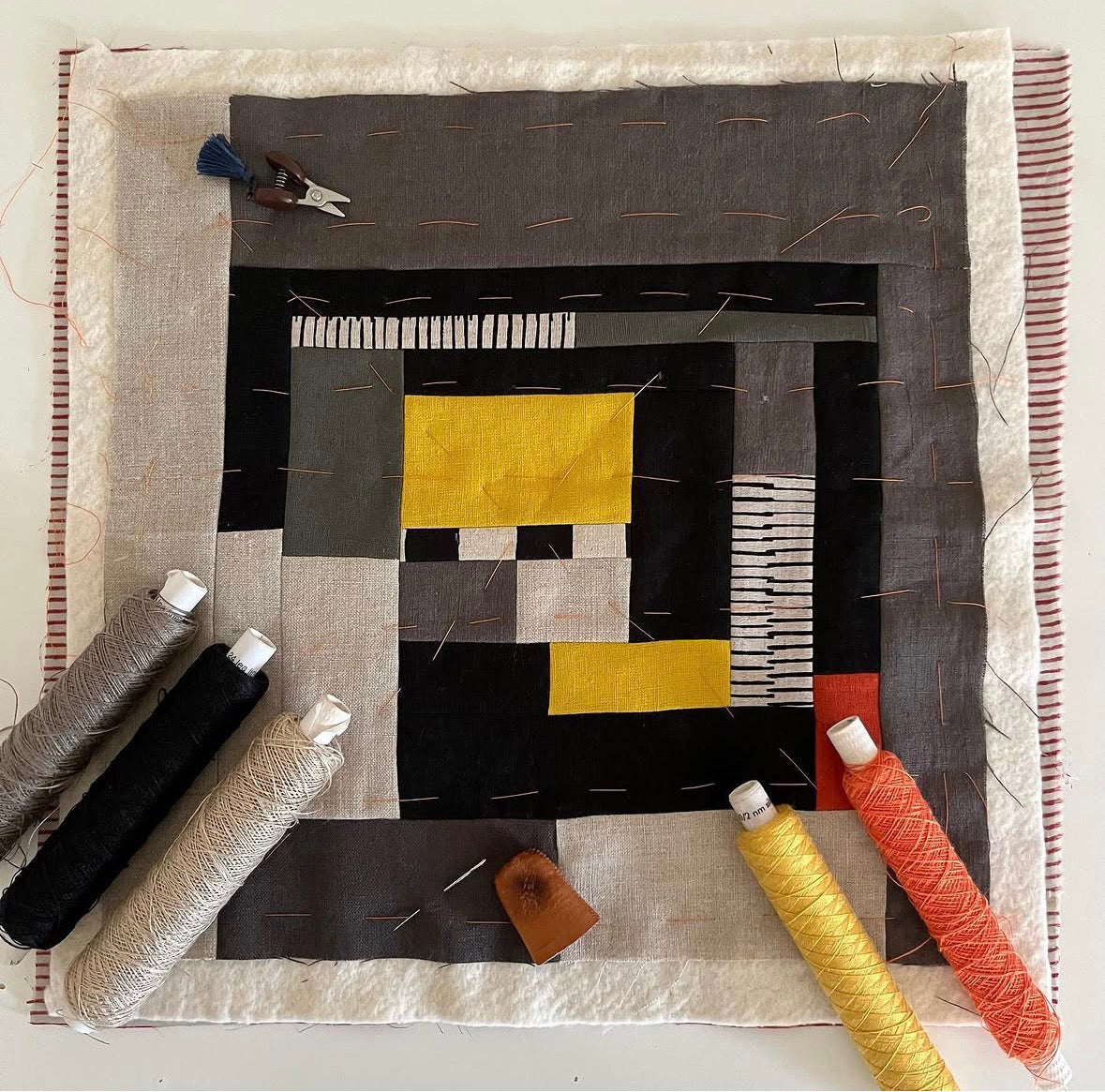 Hand Piecing and Quilting