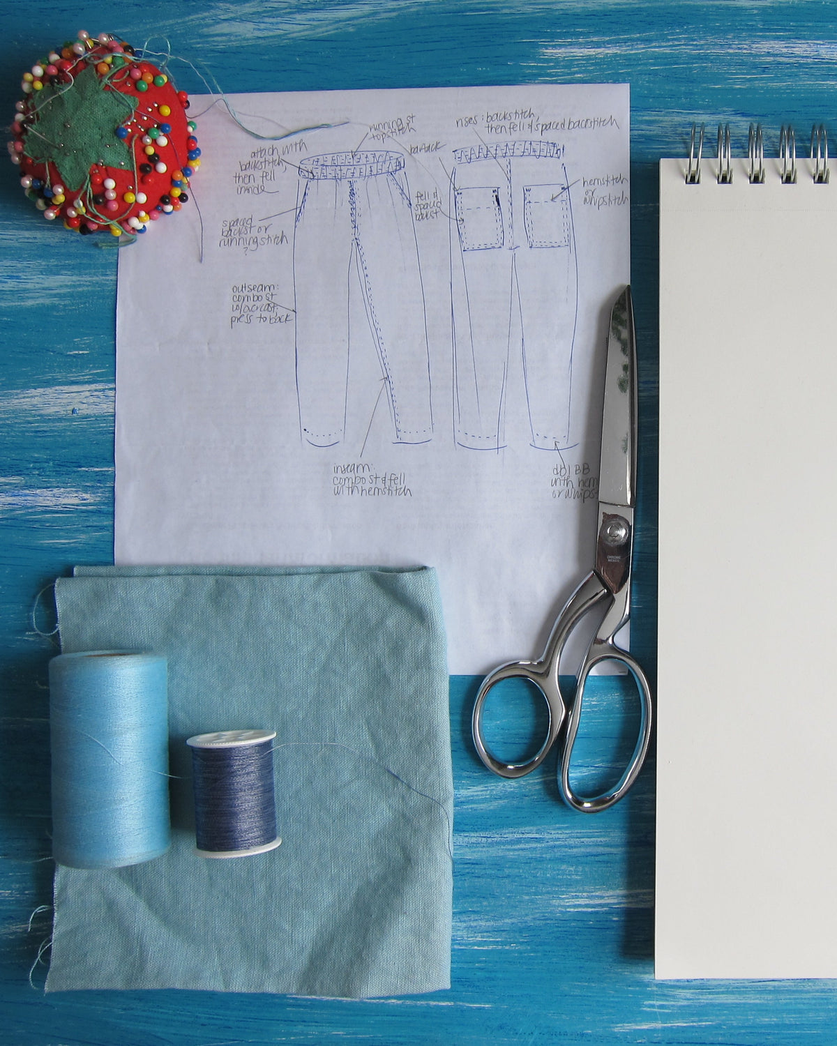Translating Patterns for Hand Sewing