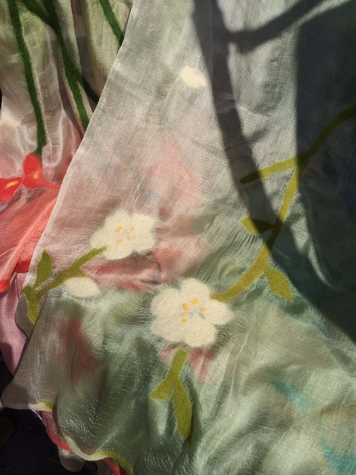 Nuno Felting: Kyrgyz Felt & Silk Scarves