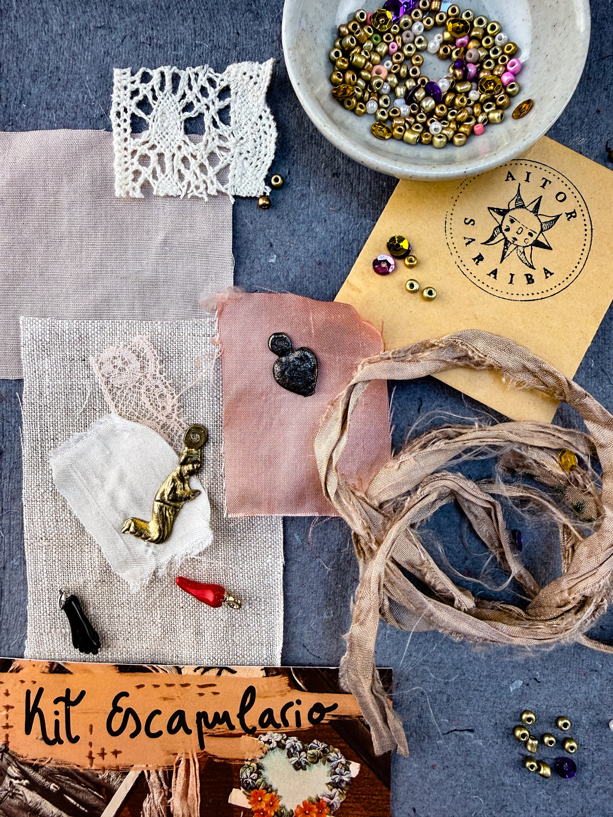 Sacred Stitched Talisman Kit by Aitor Saraiba