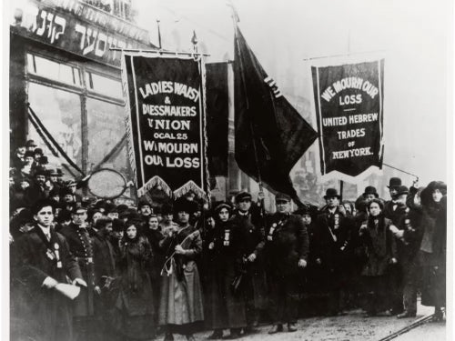 Triangle Shirtwaist Factory Fire Memorial Banner