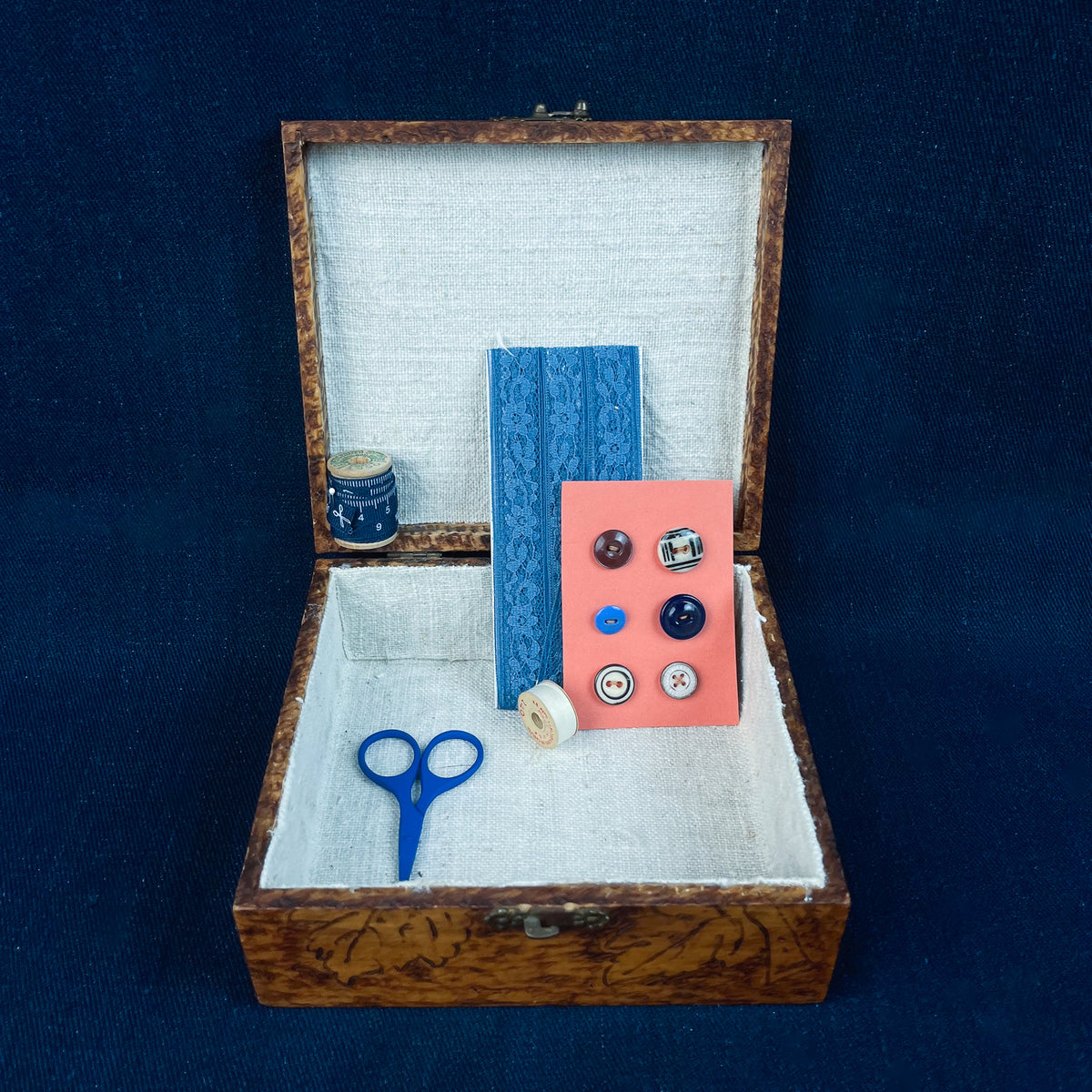 Antique Sewing Box: Millie