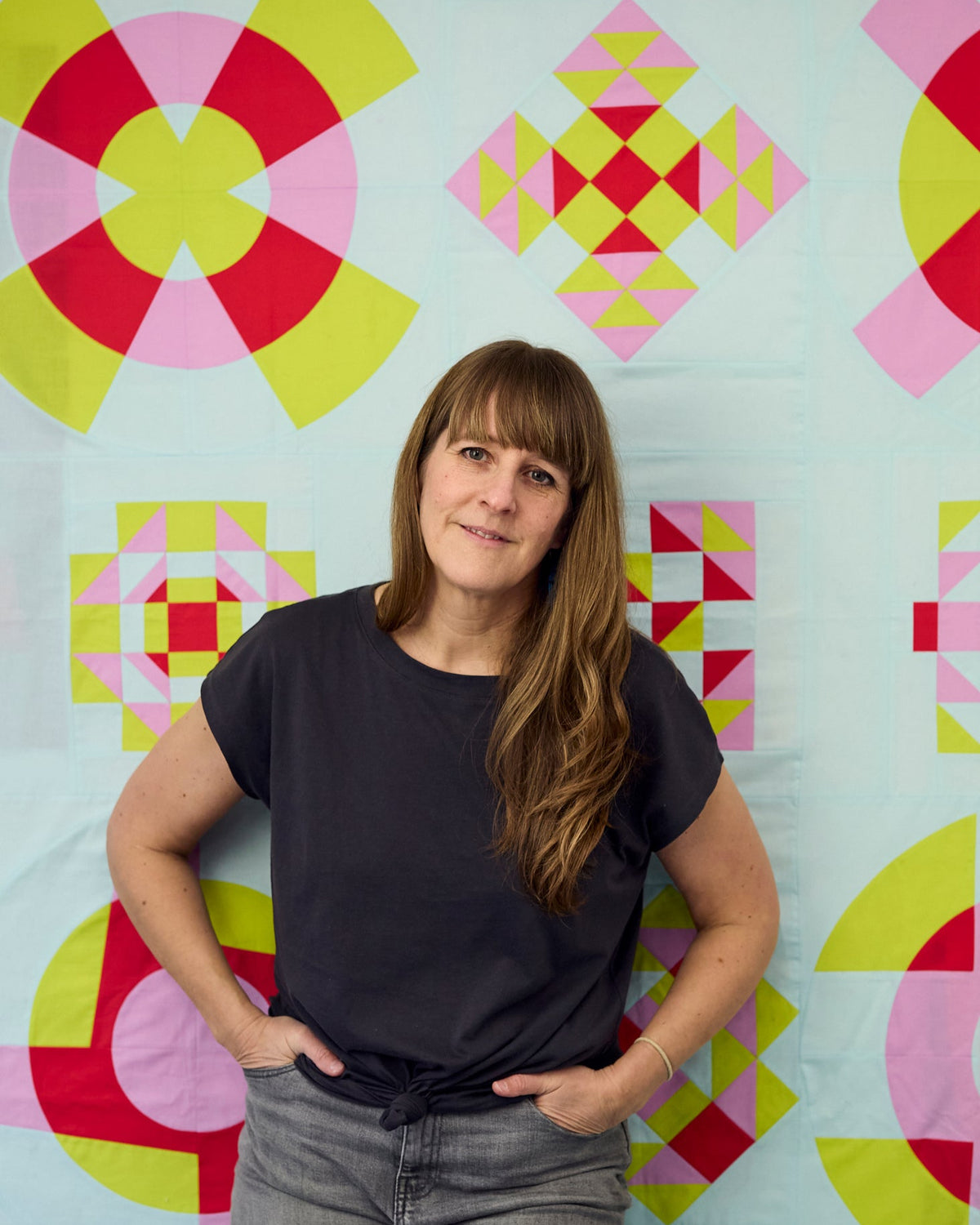 Skinny Inset Strip: Hand Sewn Quilting Series IV