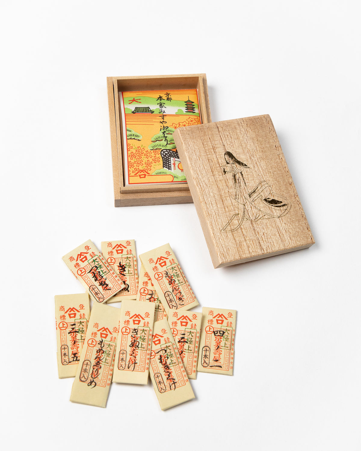 Wooden Gift Box Needle Set by Misuya