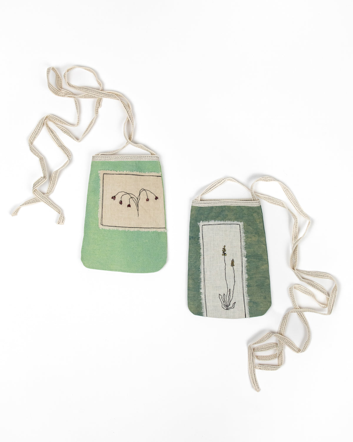 Embroidered Pocket Purse by Kata Golda