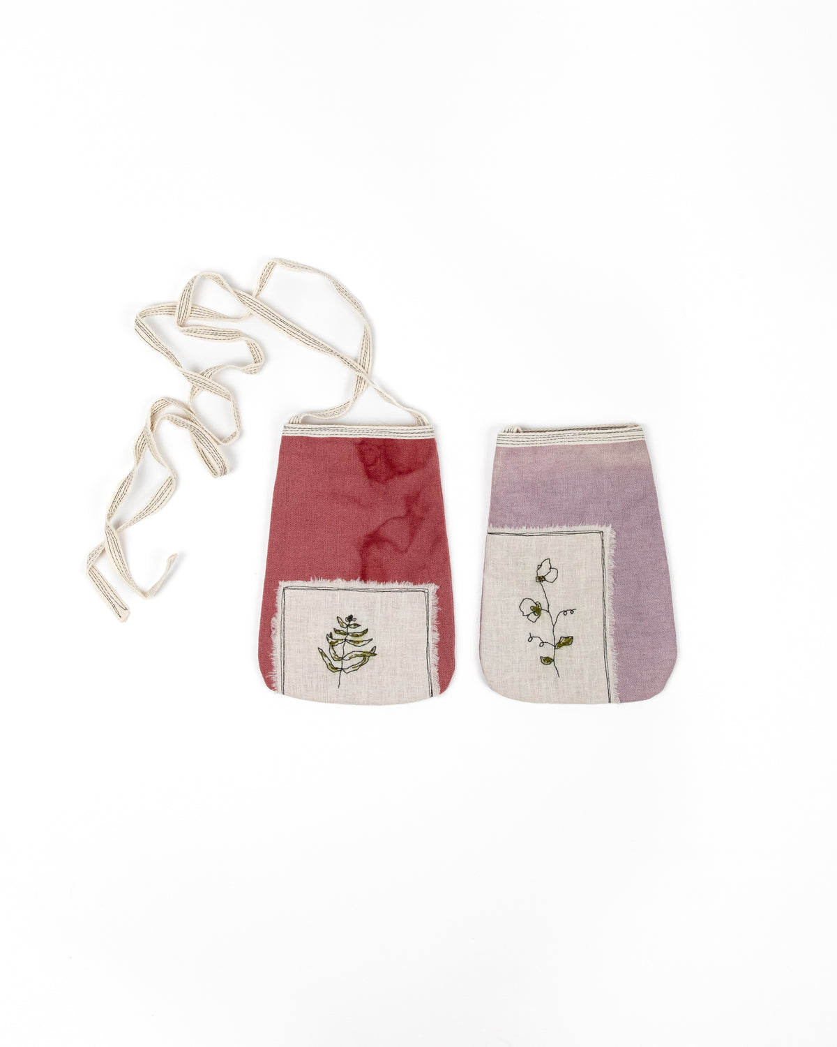 Embroidered Pocket Purse by Kata Golda